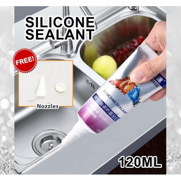 Waterproof Silicone Sealant Kitchen Sink Waterproof AntiFungal Edge