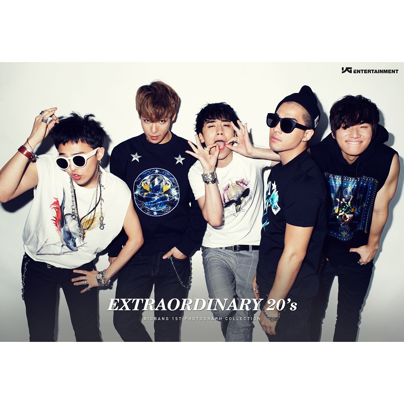 BIGBANG 1st PHOTOGRAPH COLLECTION 2冊セット BigBang 1st Photograph Collection, Extraordinary 20's Photobook