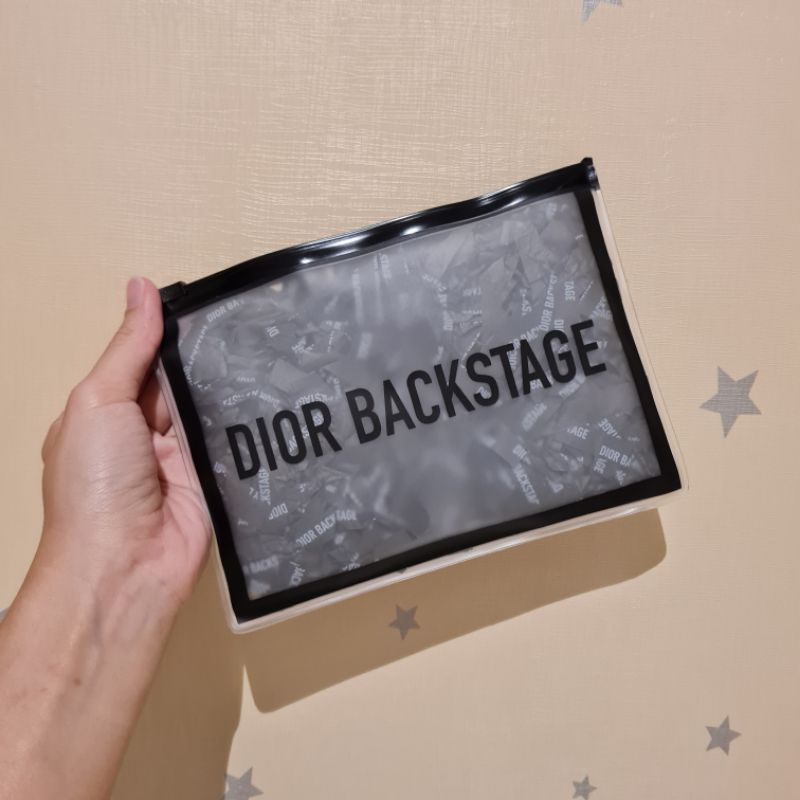 CD Backstage Semi Transparent Makeup Pouch | Shopee Malaysia