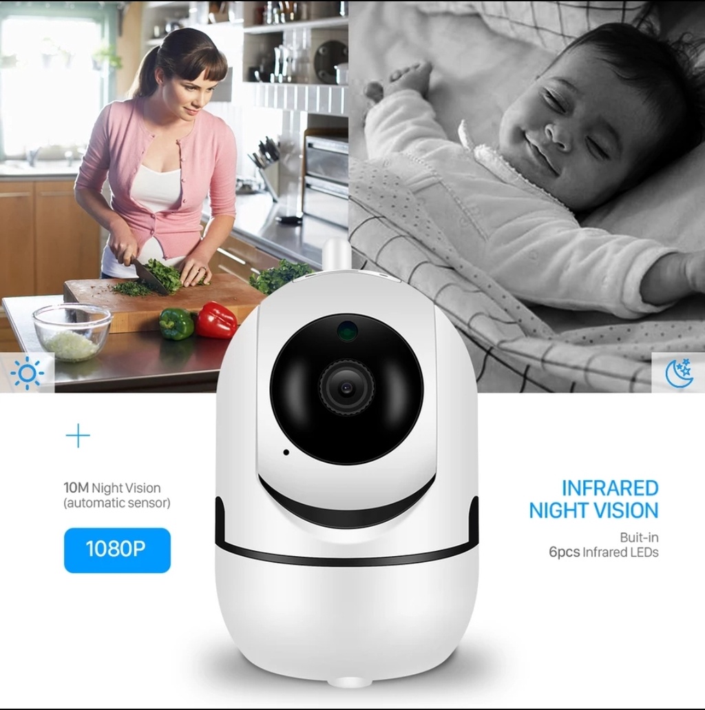 ICSee 4MP 1440p Minion Indoor PTZ 360 Rotatable Wireless Wifi CCTV ...
