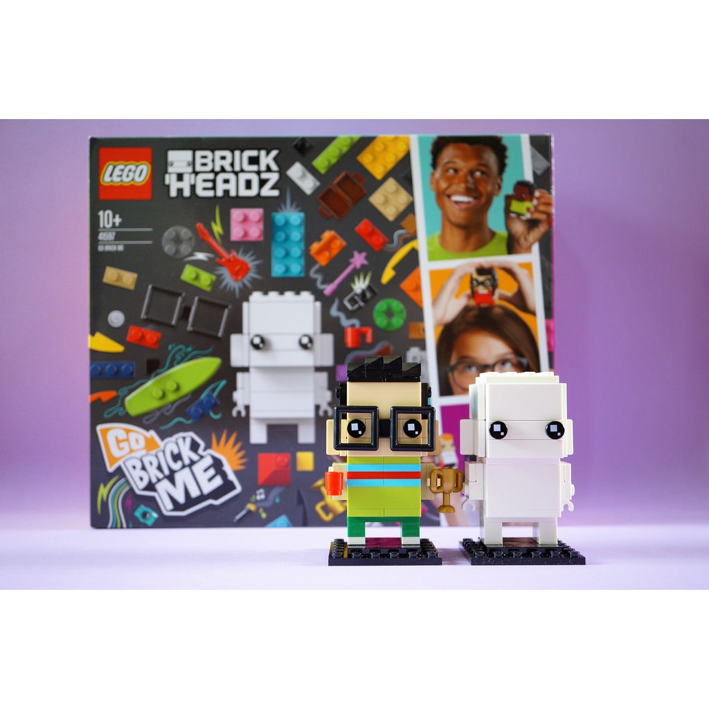 LEGO BRICKHEADZ Go Brick Me 41597 | Shopee Malaysia