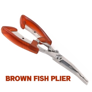 16cm Stainless Steel Fish Fishing Plier and BL-039 Fish Gripper Max Weight  15KG Alat Memancing 钳子 夹持器