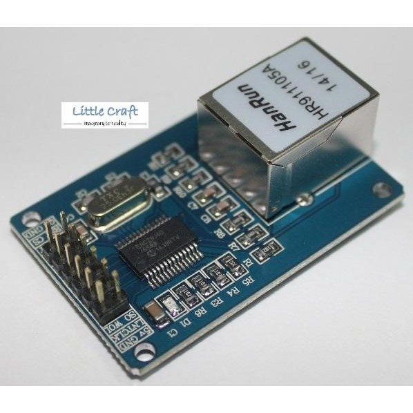 ENC28J60 LAN Ethernet Network Module for Arduino, Robotics, Respberry ...