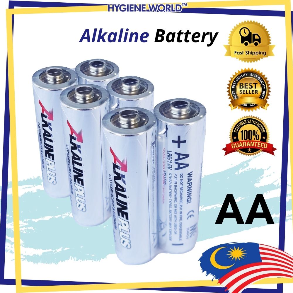 AA Alkaline Battery / Alkaline Plus AA Battery / Bateri Akali 2A ...