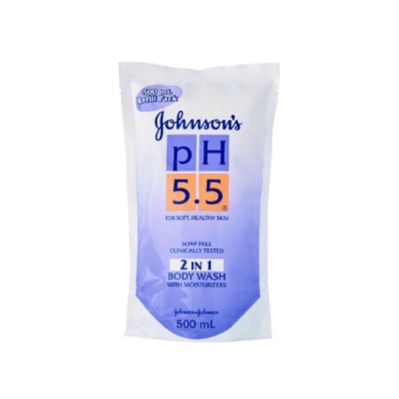 Johnson's PH5.5 Body Wash 500ml(Refill) Shopee Malaysia