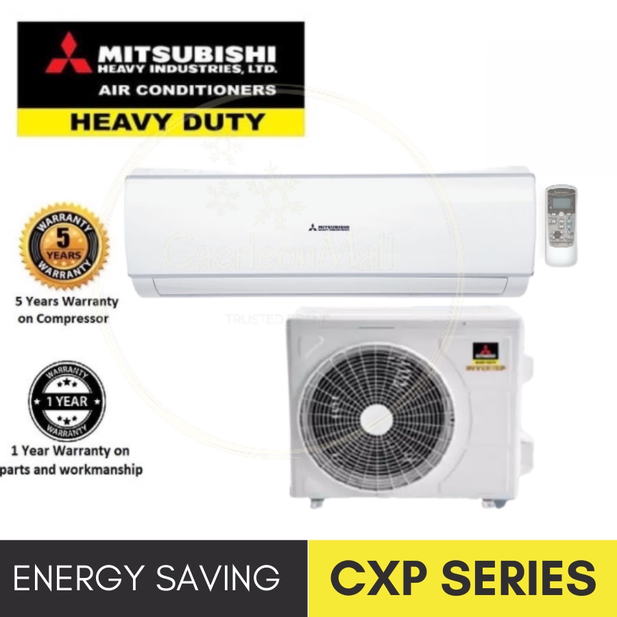 [READY STOCK] MITSUBISHI HEAVY INDUSTRIES Air Conditioner 1.0HP/2.0HP