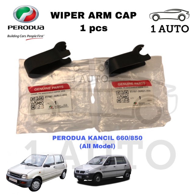 (ORIGINAL PERODUA PARTS) KANCIL 660 850 WIPER ARM CAP 1pcs (DEPAN