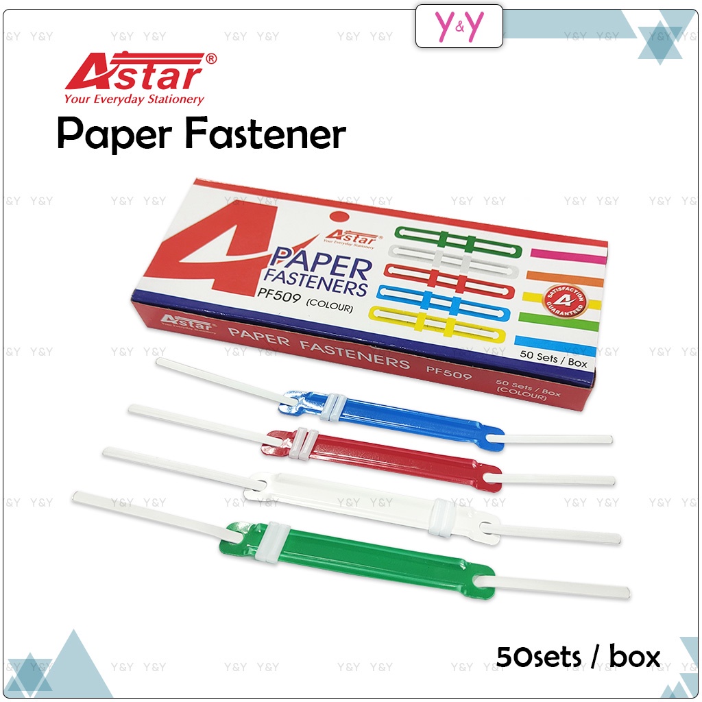 Astar Paper Fasteners / Astar PF509 Paper Fastener / 2 Holes Paper Clip ...