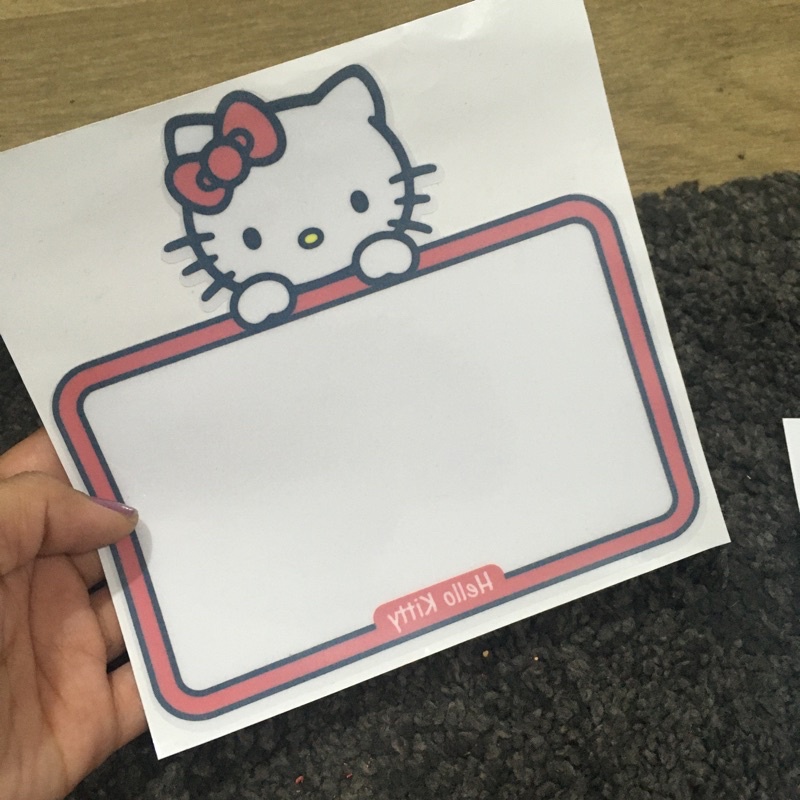 Hello Kitty Car Decal Shopee Malaysia