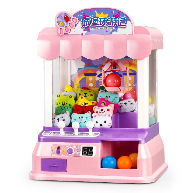 Super Cheap mini Animal Picker, Super Beautiful 3Pin Purple Pink mini