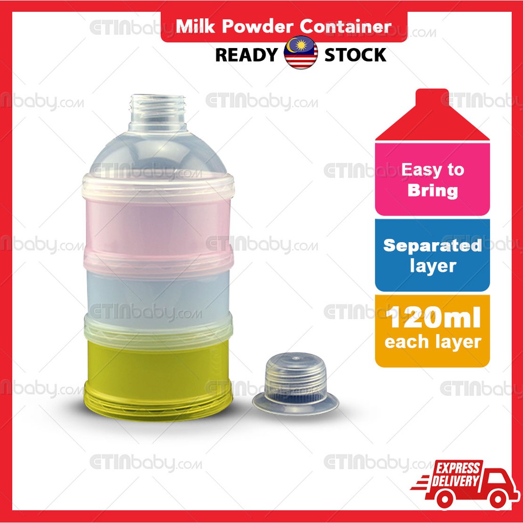 Milk Powder Container Bekas Tepung Susu Baby Portable Baby Feeding ...