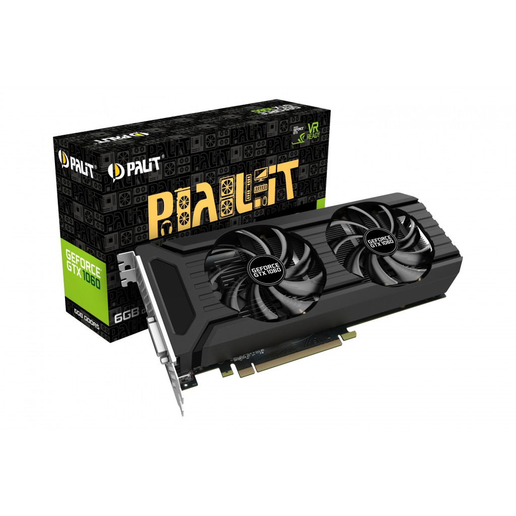 PALIT 6GB DDR5 GeForce® GTX 1060 Dual Limited 3 Years Warranty