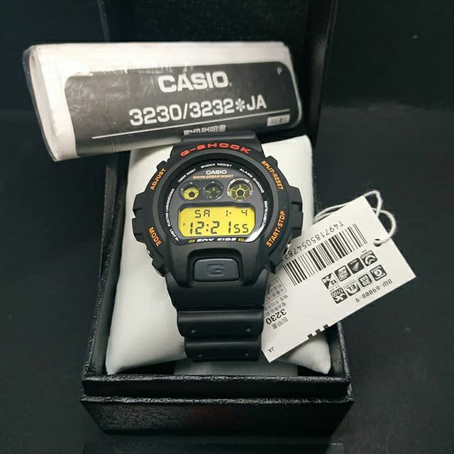 G Shock Original DW6900 B9 Japan Set Ready Stock