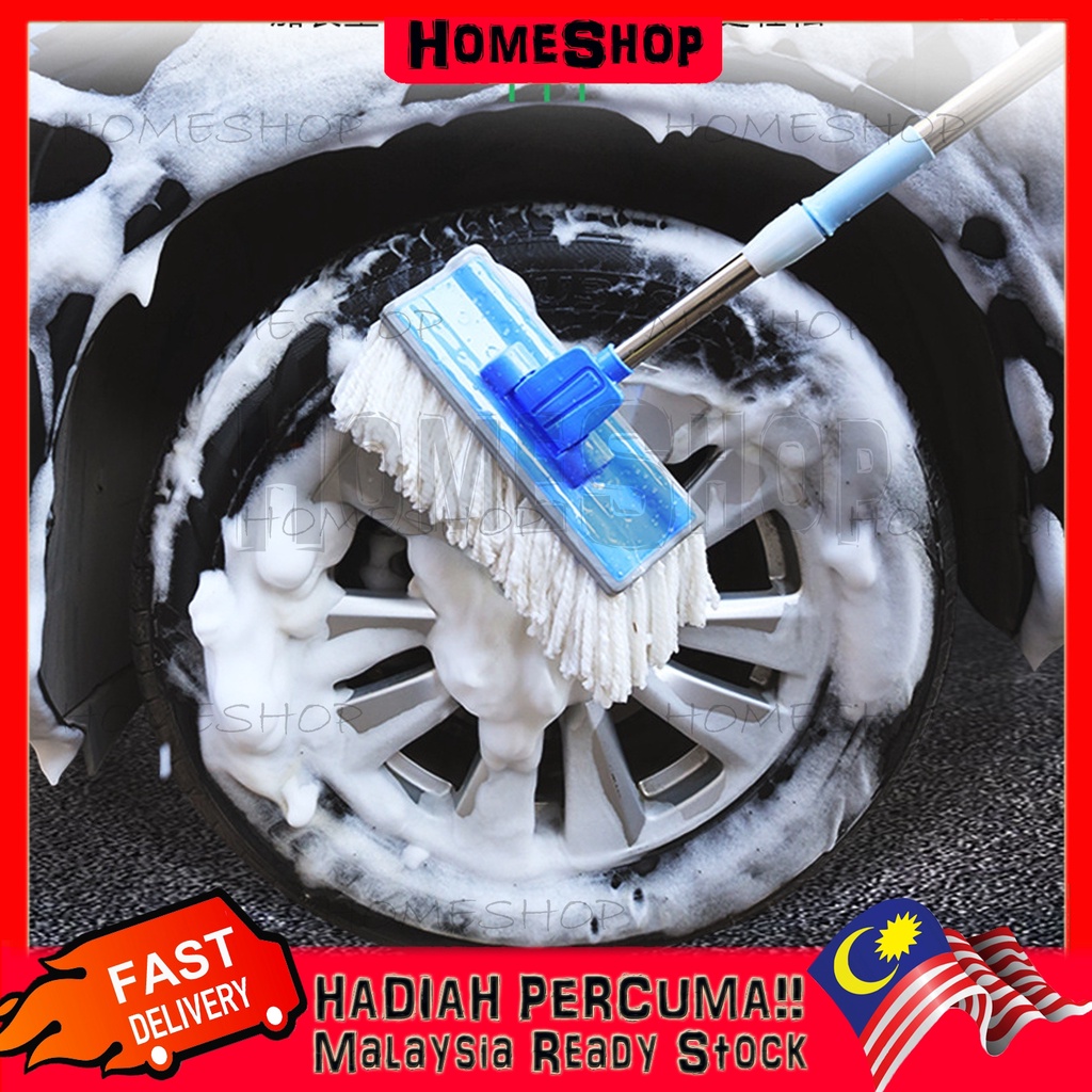 New Easy Wash Microfiber Nano Car Wax Wash Cleaning Brush Mop