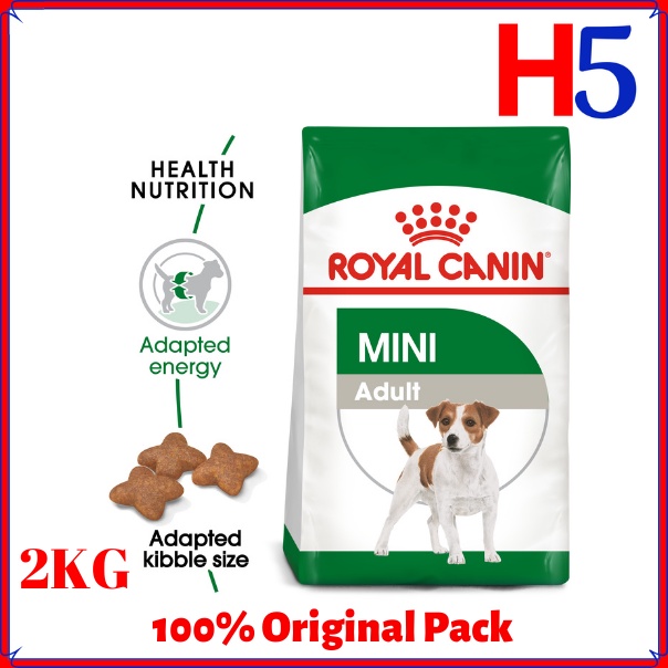 ROYAL CANIN Mini Adult (2KG) Dry Dog Food/ Makanan Anjing/ Pet Food ...