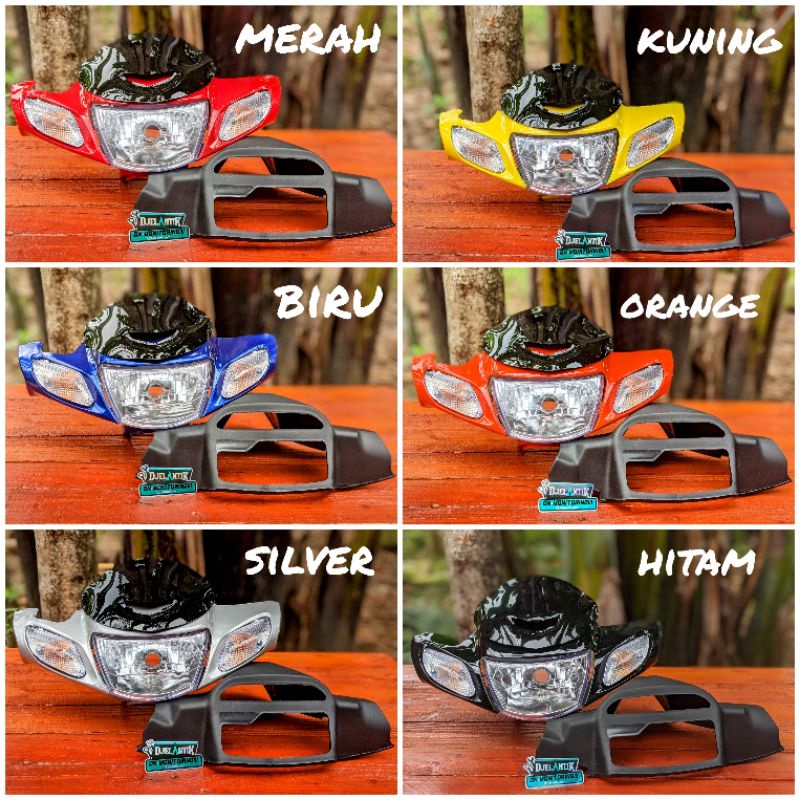 Fiz R FRONT REAR HEAD STOP SET REFLECTOR AND YELLOW SEIN YAMAHA FIZ R ...