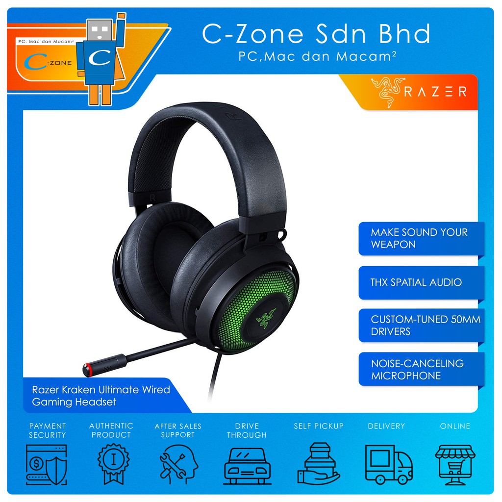 Razer Kraken Ultimate Wired Gaming Headset