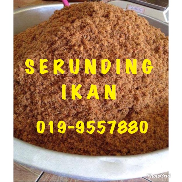 🔥 Ready Stock Serunding Ikan Kg Laut Original Pek 250g Shopee