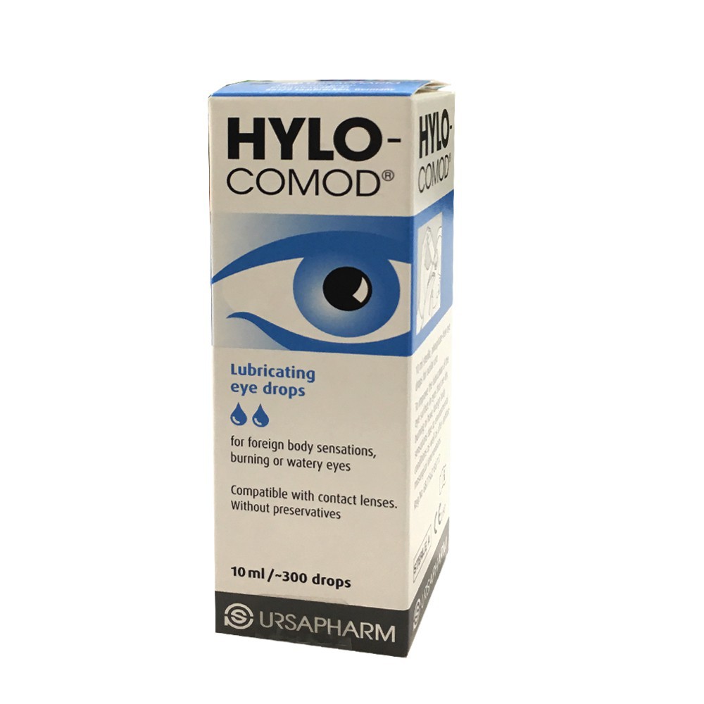 HYLO-COMOD Lubricating Eye Drops 10ml | Shopee Malaysia