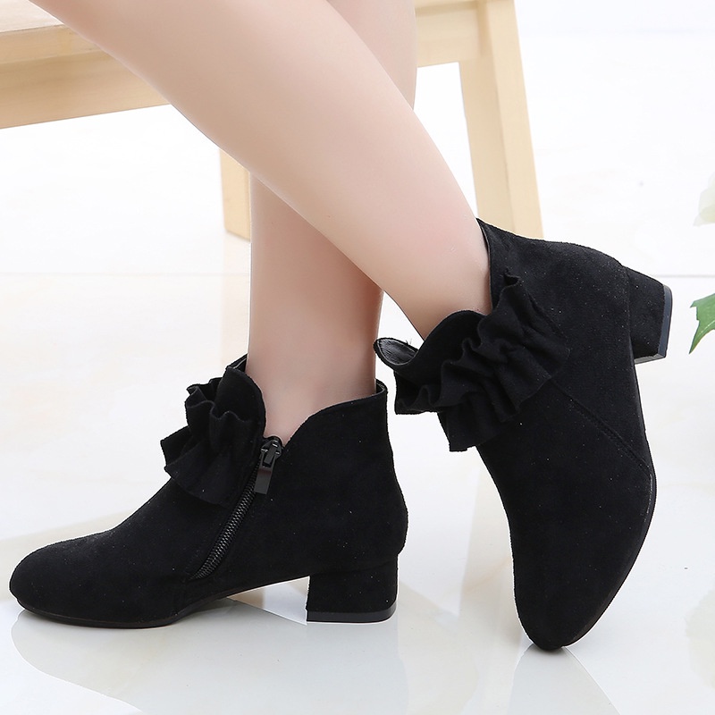 Kid high heel boots hotsell