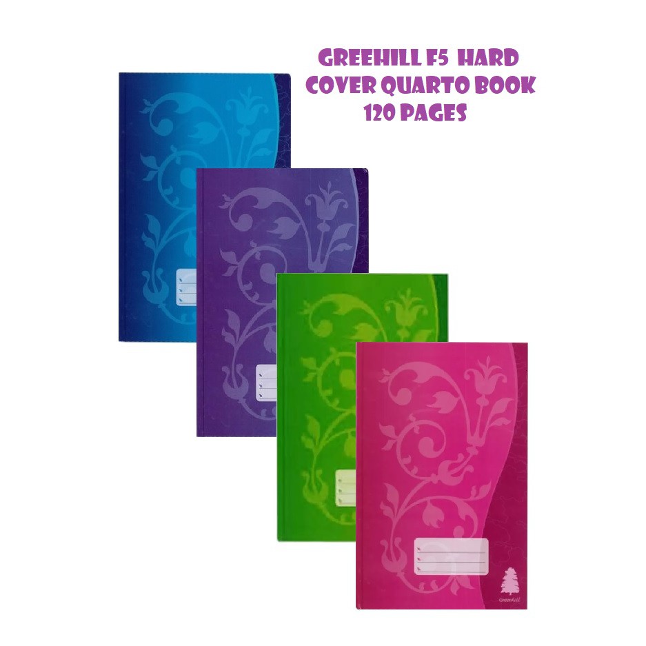 [ 1 Books ] HC-32006 Greenhill F4 Hard Cover Single Line Book - 120 ...