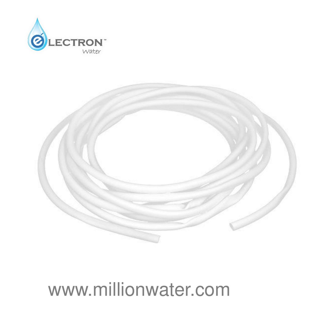 ELECTRON WATER 3/8 O.D White PE Tube/Hose/Pipe for Water Dispenser