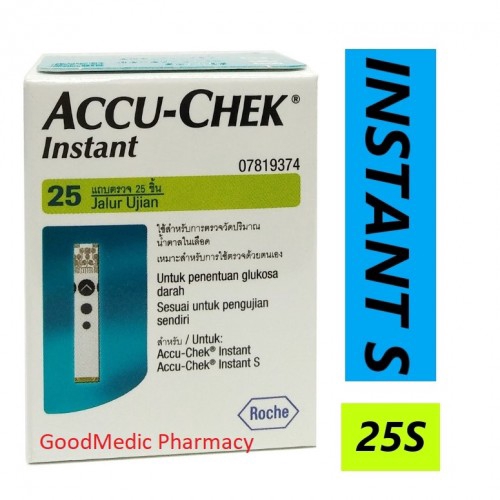 AccuChek Instant Test Strips 50s/25s Shopee Malaysia