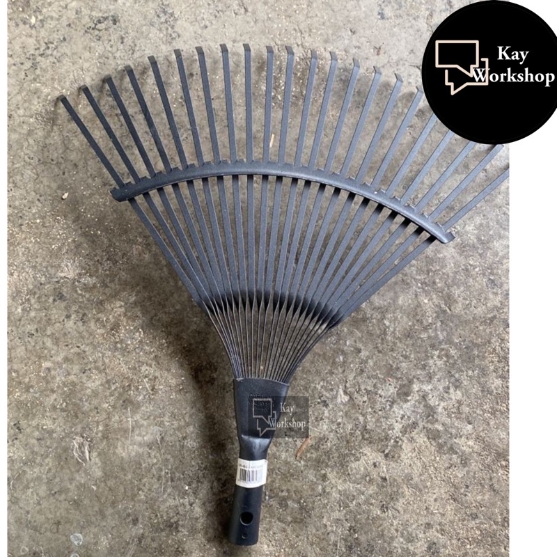 Cakar Rumput / Cakar Daun / Cakar Besi / Heavy Duty Garden Rake *READY ...