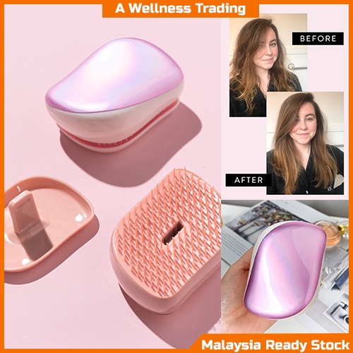 DETANGLE COMB Magic Hair Comb Detangle Soft Brush British princess comb ...