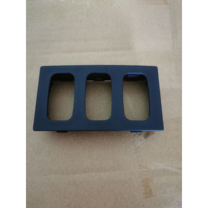 handbrake switch center console lock switch holder cover button