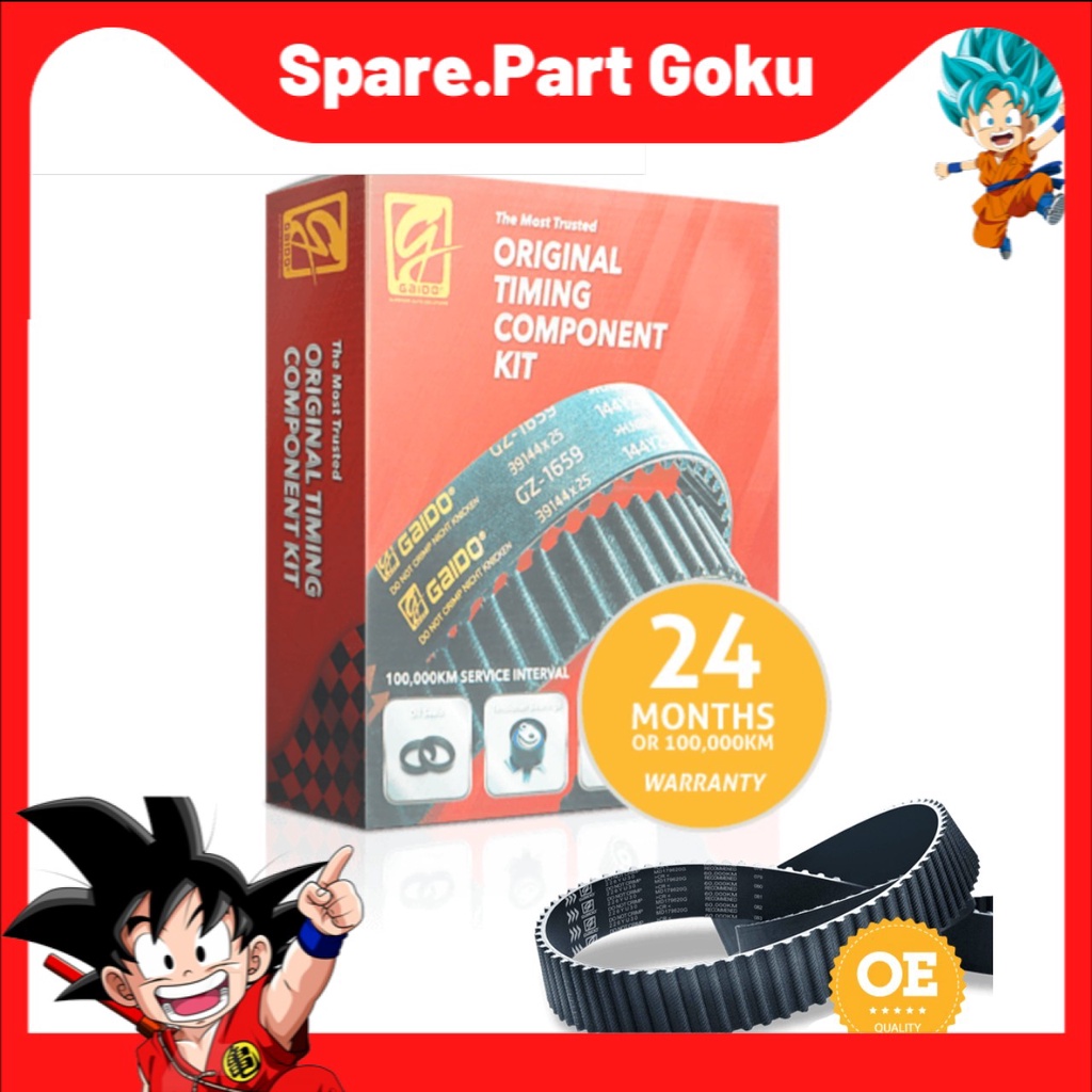 Gaido Timing Belt Set Perodua Kancil 660 ( 99YU25 ) Gaido Original