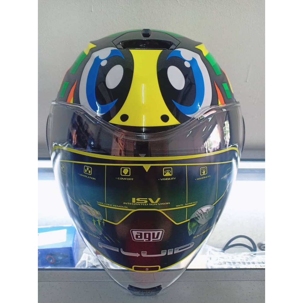 Agv fluid hot sale visor