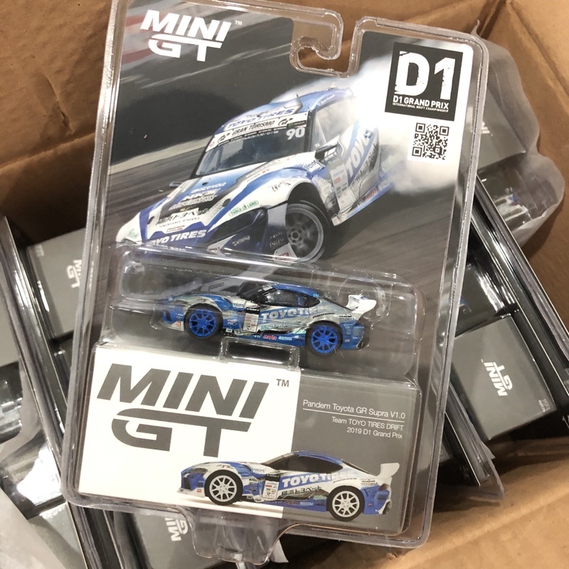 MINI GT 1:64 Pandem Toyota GR Supra V1.0 Team TOYO TIRES DRIFT