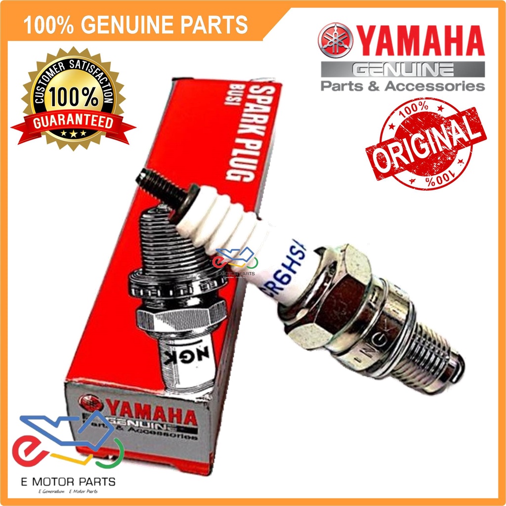 CR6HSA ORIGINAL EGO S FI SPARK PLUG NGK BUSI EGO S FI [100% GENUINE ...