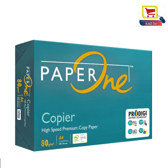 *CLEARENCE* Paper One A4 PAPER 80GSM 250 SHEETS / 500 Sheets | Shopee ...