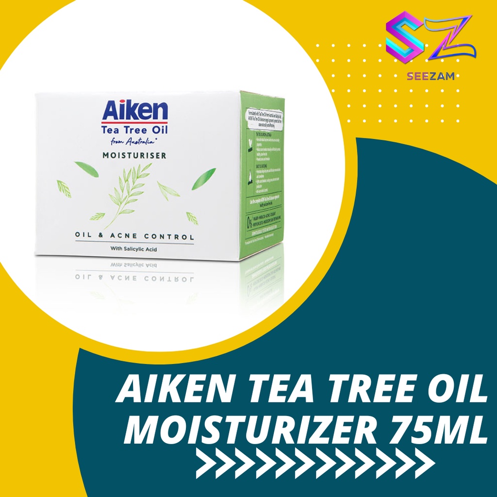 Aiken Tea Tree Oil Moisturizer 75ml Shopee Malaysia