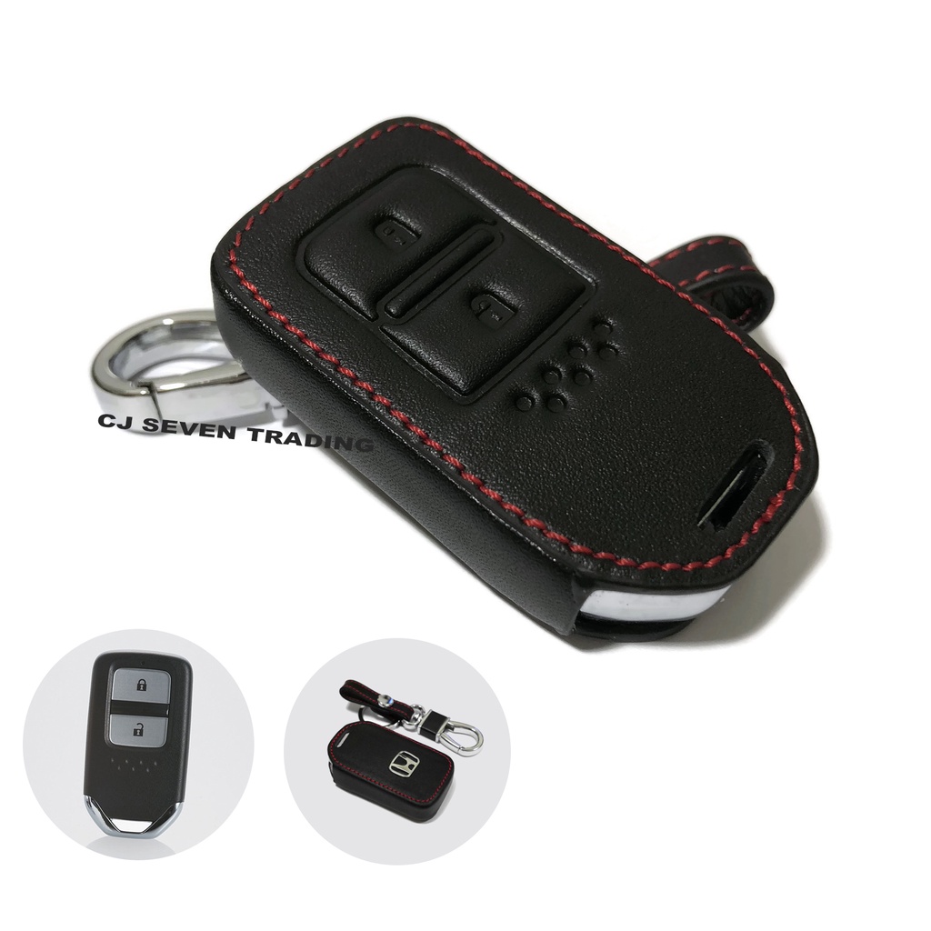 Honda HRV / WRV / Jazz / BRV / CRV 2014-2024 Keyless Remote Cow Leather ...