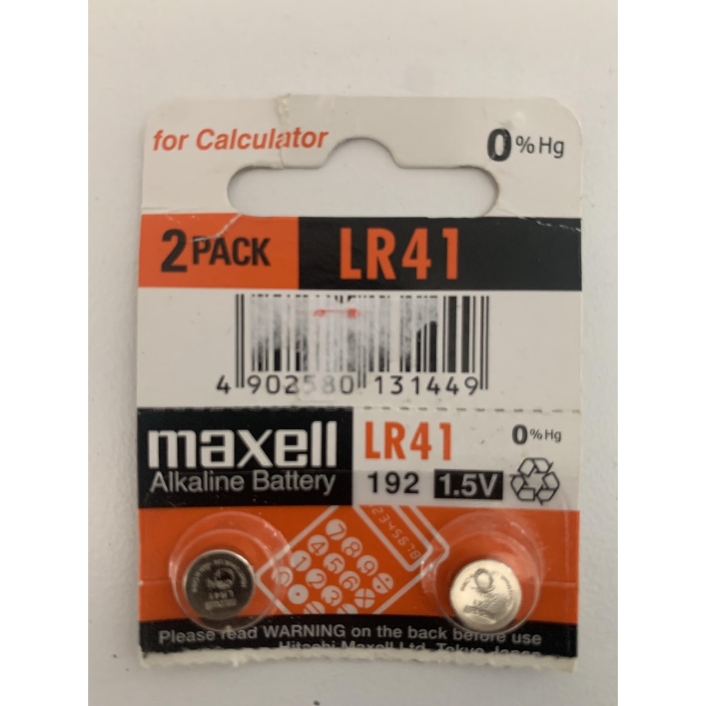LR41 maxwell Battery Shopee Malaysia