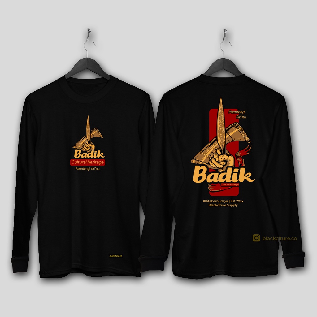 PREMIUM] Bdik Edition Cultural T-Shirt| Makassar T-shirt Bugis