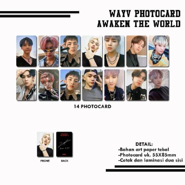 wayv awaken the world トレカ 18枚 セット 【公式通販】