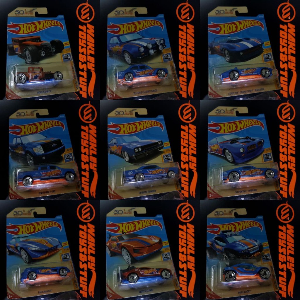 Hot Wheels Hw 50th Race Team Shopee Malaysia 0801