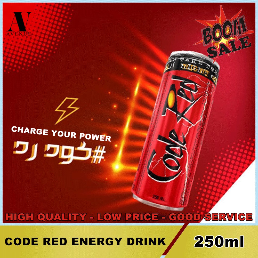 Code Red Energy Drink (250 ml) Shopee Malaysia