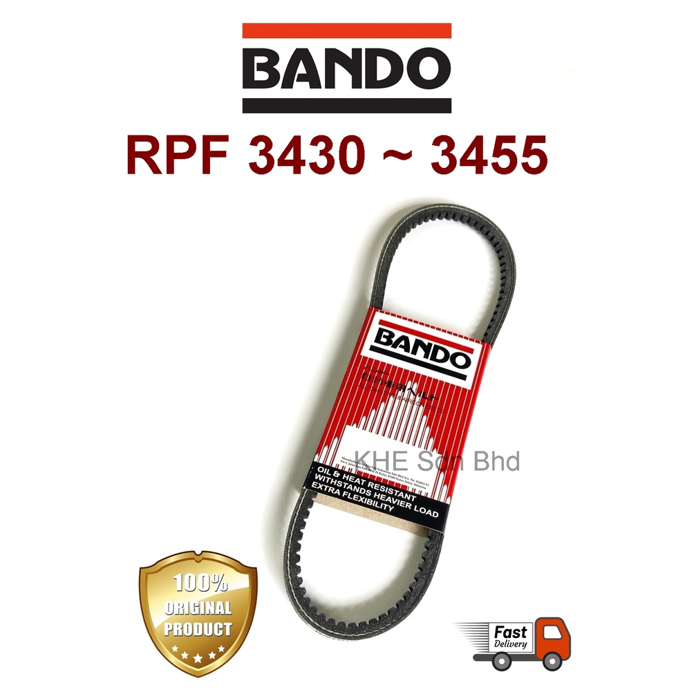 Bando Belt RPF 3430 3435 3440 3445 3450 3455 (13 x 1065 1080 1090 1100
