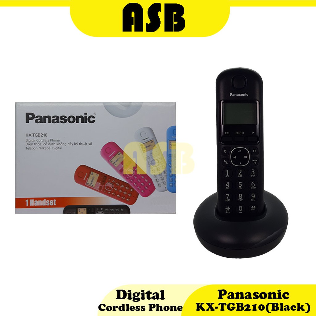 Panasonic KX-TGB210 Digital Cordless Phone (576001017) | Shopee Malaysia