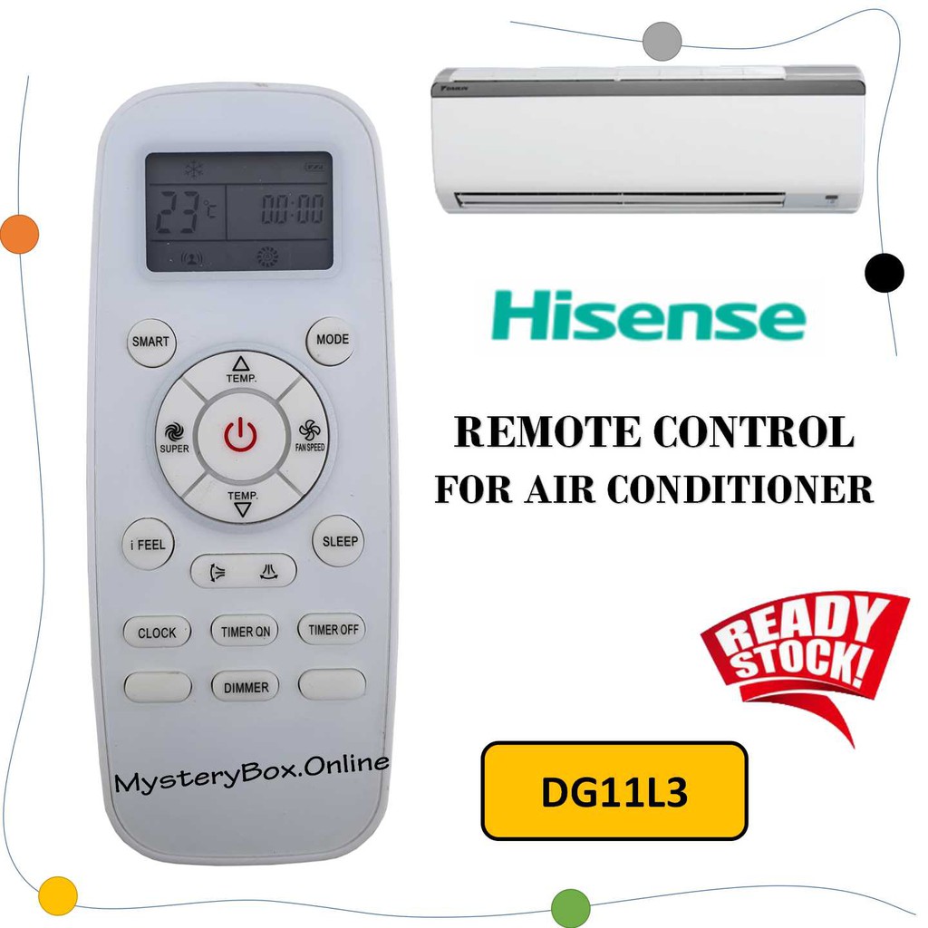 Hisense Replacement Hisense Remote Control FOR Air Cond Aircond Air