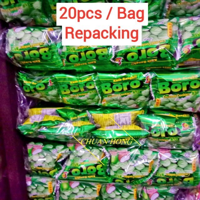 Boro Kuih Bangkit 20 packet Repacking | Shopee Malaysia