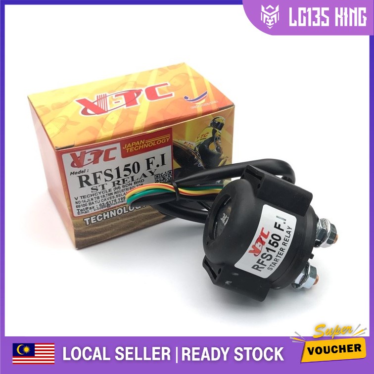BENELLI BENELI RFS150i RFS 150 RFS150 FI STARTER RELAY VTC | Shopee ...