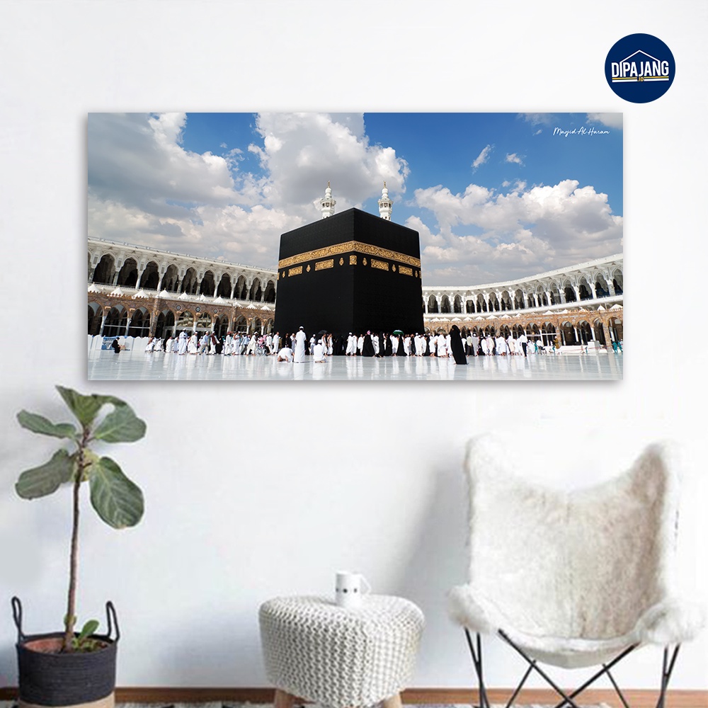 On display ID Wall Decoration Islamic Wall Decor Grand Mosque Kaaba ...