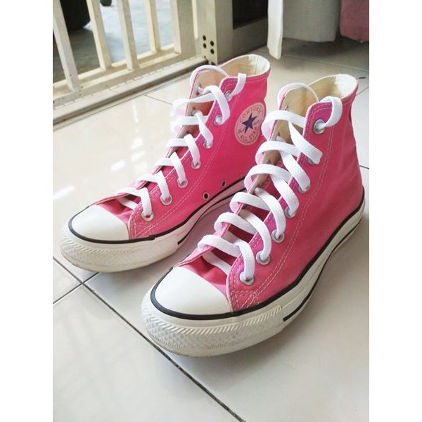 Kasut sale converse pink