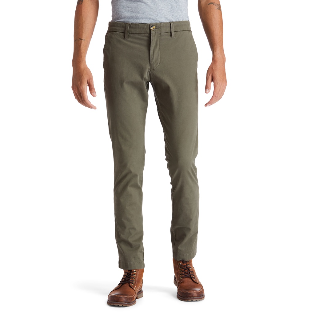 Timberland Men's Sargent Lake Slim Stretch Chino Pants | Shopee Malaysia